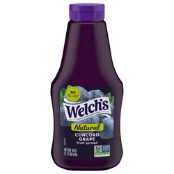 Welch's Natural Concord Grape Spread, 18 oz Squeeze Bottle