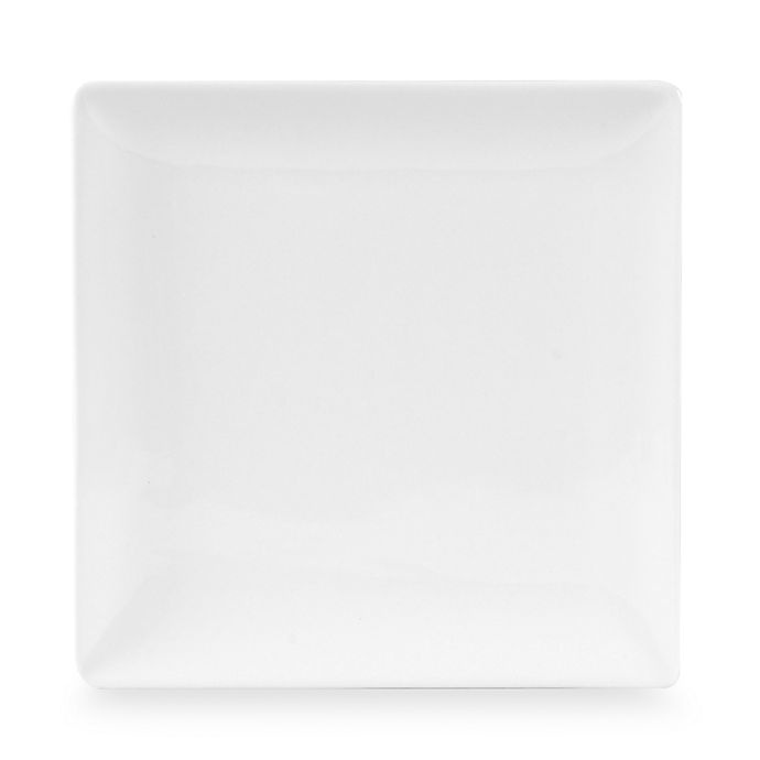 slide 1 of 1, Everyday Whiteby Fitz and Floyd Square Appetizer Plate, 1 ct