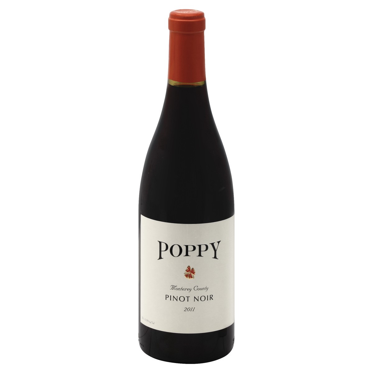 slide 2 of 2, Poppy Pinot Noir 750 ml, 750 ml