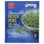 slide 1 of 1, Harris Teeter Steamable Petite Peas, 12 oz