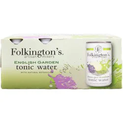 Folkington's English Garden Tonic Water 8 Pack