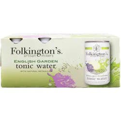 Folkington's English Garden Tonic Water 8 Pack