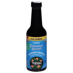 Coconut Secret Soy-Free Less Sodium Teriyaki Sauce 10 fl oz
