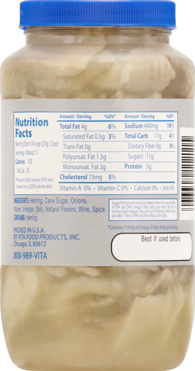 slide 2 of 13, e.l.f. Elf Herring Fillet In Wine,