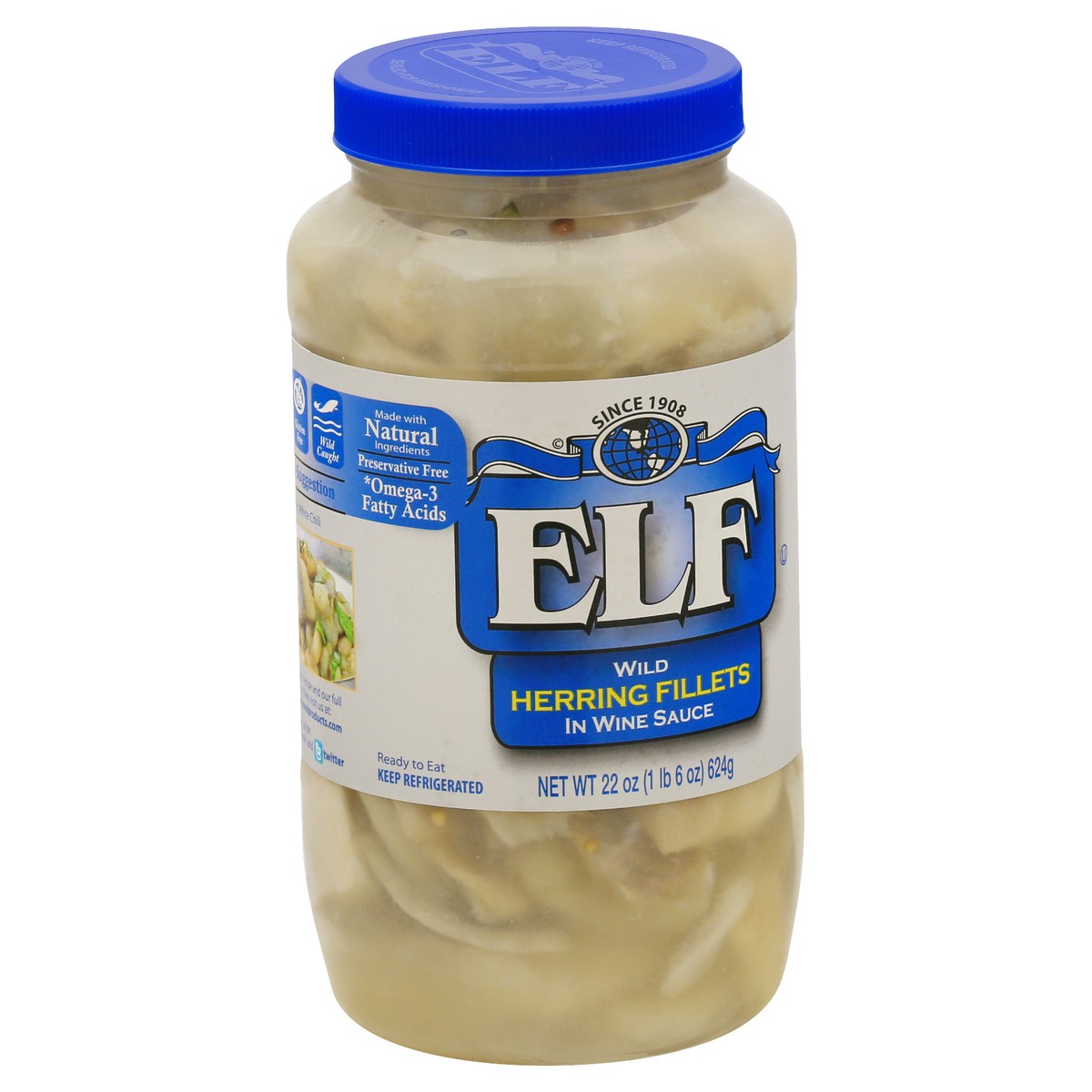 slide 4 of 13, e.l.f. Elf Herring Fillet In Wine,