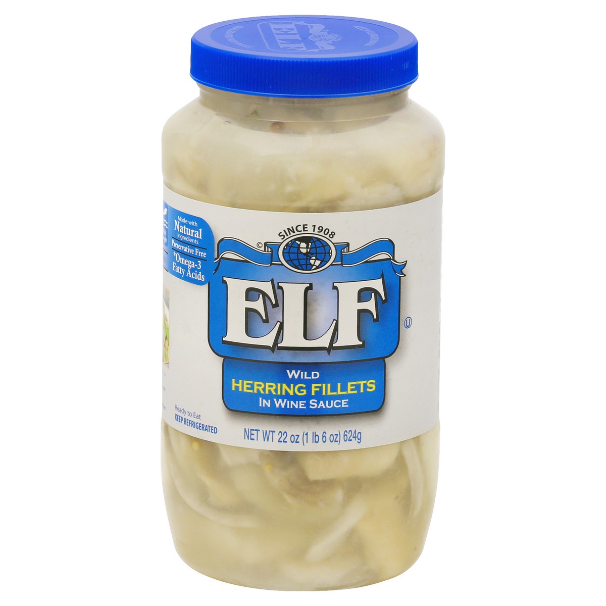 slide 1 of 13, e.l.f. Elf Herring Fillet In Wine,