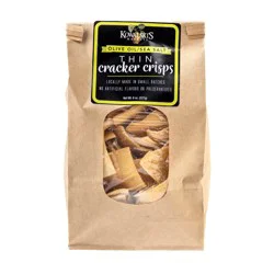 Kowalskis Olive Oil & Sea Salt Thin Cracker Crisps
