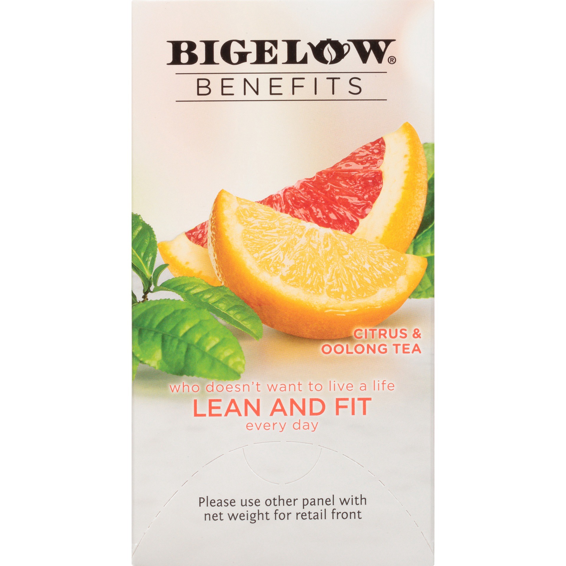 slide 5 of 7, Bigelow Lean And Fit Citrus Oolong Tea, 18 ct