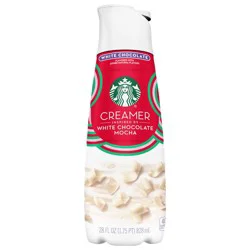 Starbucks White Chocolate Flavored Coffee Creamer, Inspired by White Chocolate Mocha