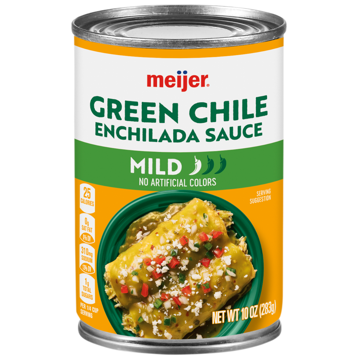 slide 1 of 2, Meijer Green Mild Enchilada Sauce, 10 oz