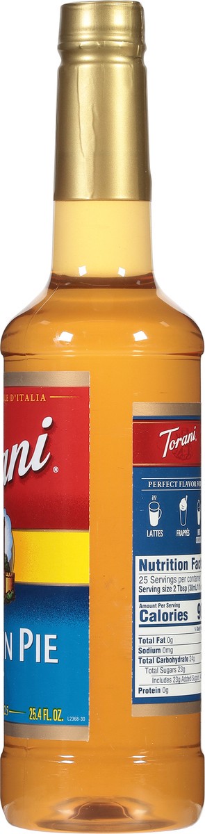 slide 8 of 13, Torani Pumpkin Pie Syrup - 25.4 fl oz, 25.4 fl oz