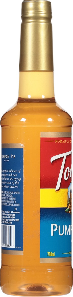 slide 5 of 13, Torani Pumpkin Pie Syrup - 25.4 fl oz, 25.4 fl oz