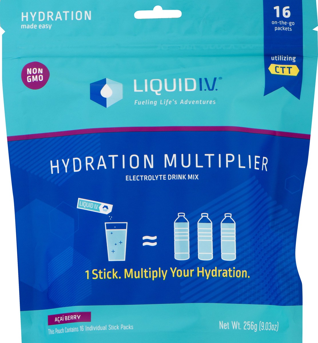 slide 2 of 8, Liquid IV Hydration Multiplier 16 ea, 16 ct