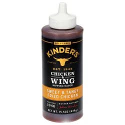 Kinder's, Chicken & Wing Sweet & Tangy Fried Chicken Dipping Sauce