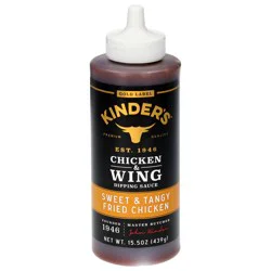 Kinder's, Chicken & Wing Sweet & Tangy Fried Chicken Dipping Sauce