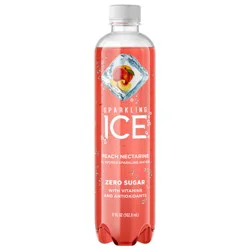 Sparkling ICE Zero Sugar Peach Nectarine Sparkling Water 17 fl oz