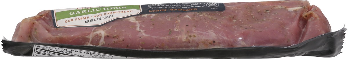 slide 6 of 13, Prairie Fresh Signature Garlic Herb Pork Tenderloin 18.4 oz, 18.4 oz