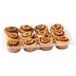 Bakery Two Bite Mini Cinnamon Rolls - 12 ct