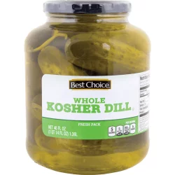 Best Choice Whole Kosher Dill Pickles - 46 oz