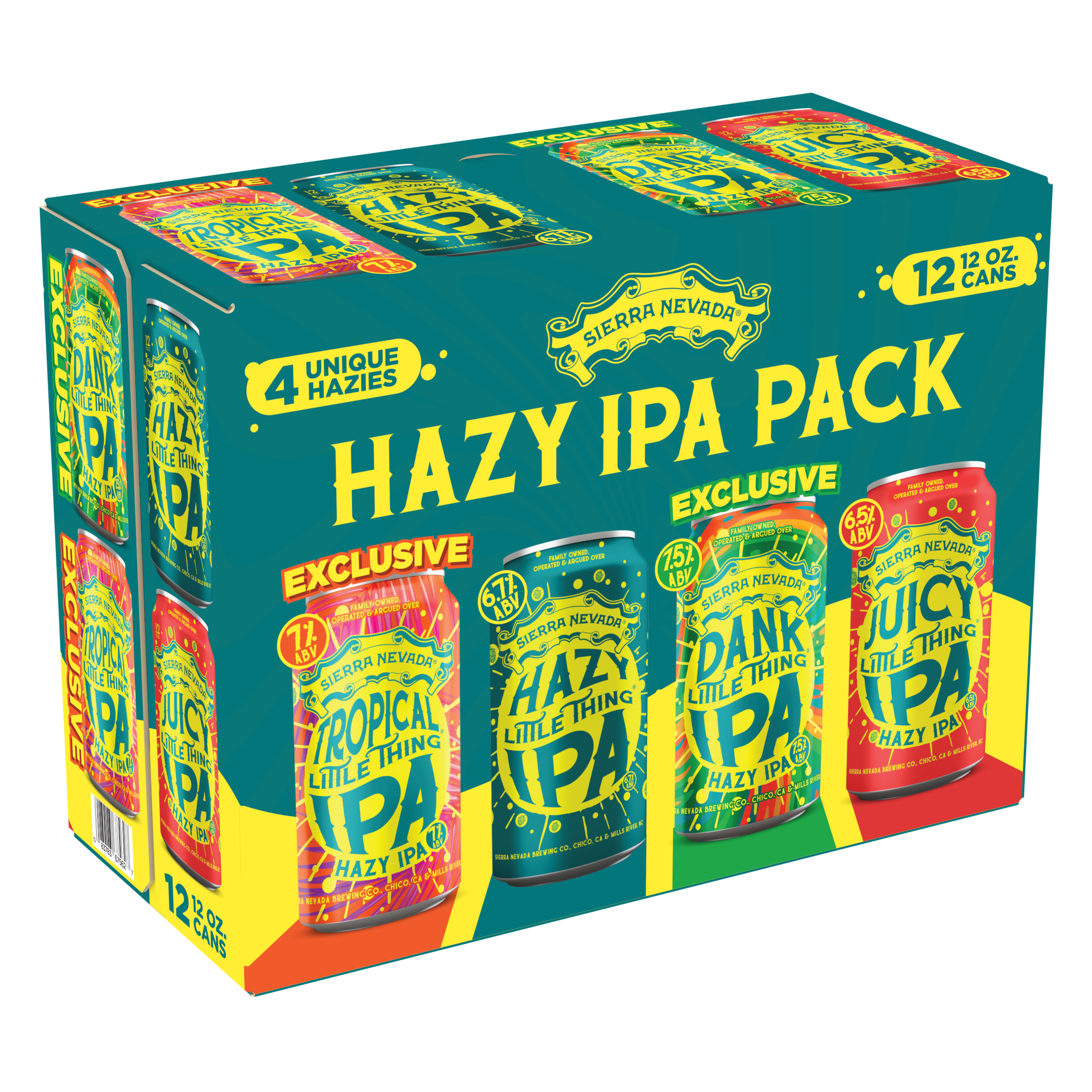 slide 5 of 7, Sierra Nevada Little Things Hazy IPA Pack 12 Pack (12oz Cans), 12 ct