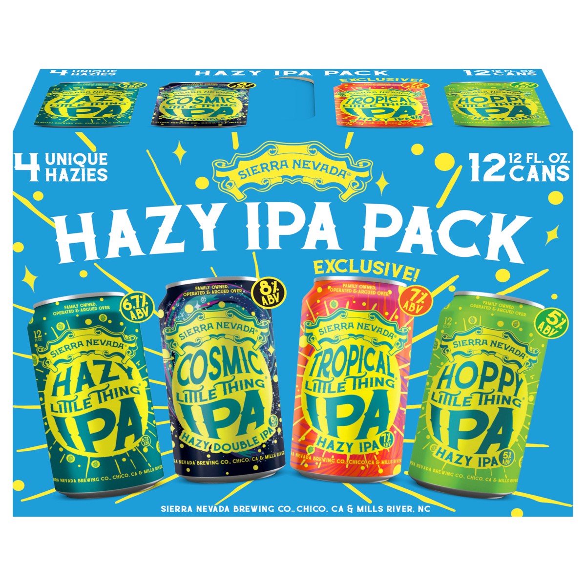 slide 1 of 7, Sierra Nevada Little Things Hazy IPA Pack 12 Pack (12oz Cans), 12 ct; 12 fl oz
