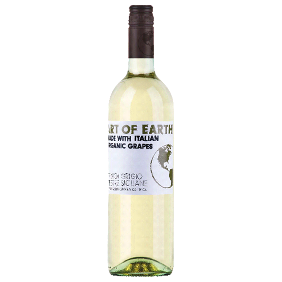 slide 1 of 1, Art Of Earth Organic Pinot Grigio, 750 ml