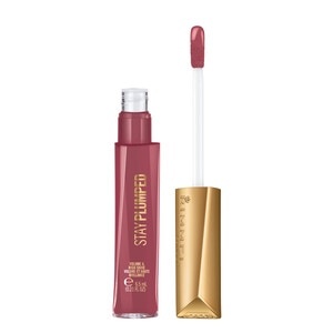 slide 1 of 1, Rimmel Stay Plumped Lip Gloss In In 211 Mauve Mama, 0.8 oz