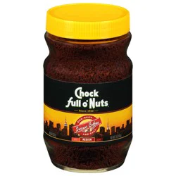 Chock Full O' Nuts Original Blend Medium Roast Instant Coffee - 7 oz Jar