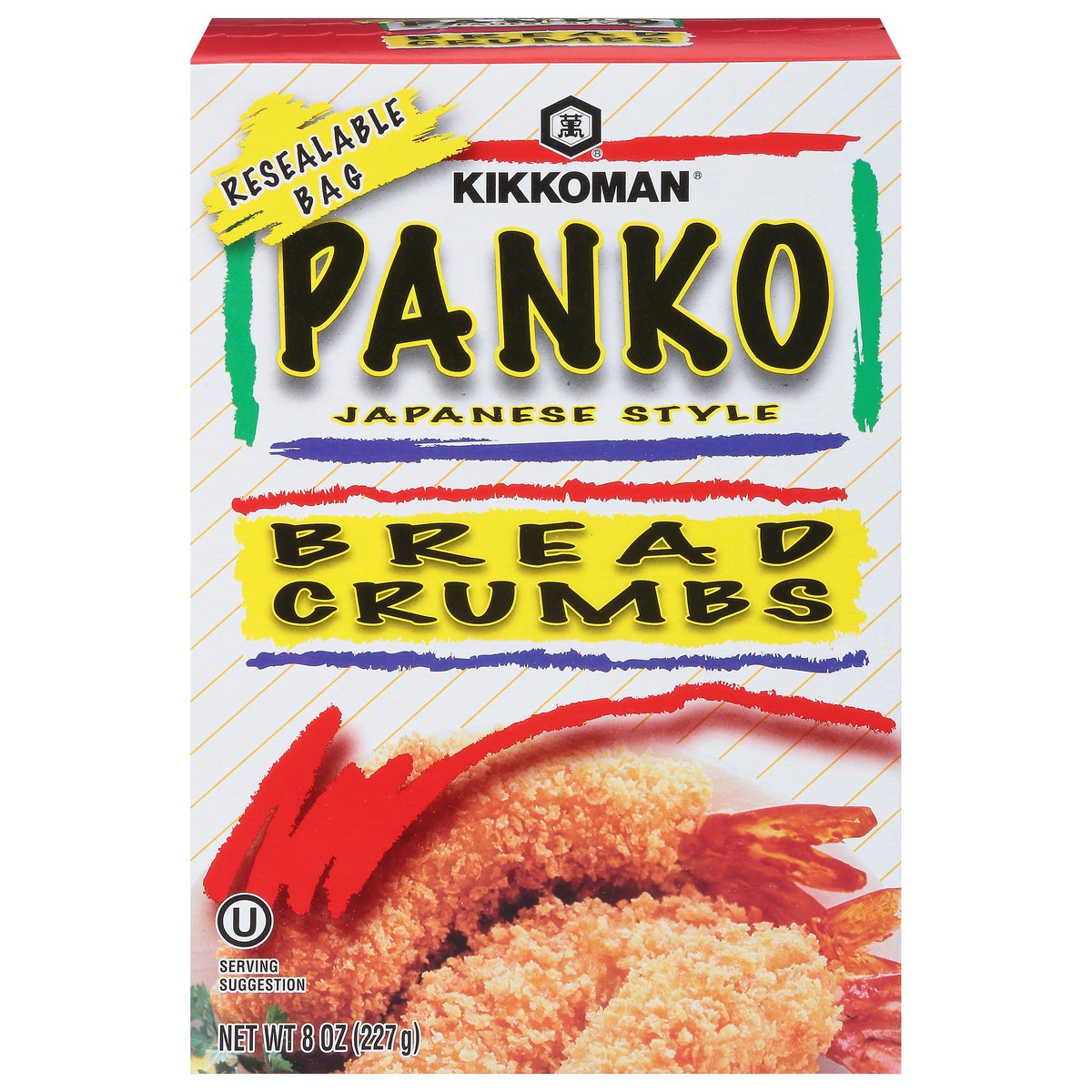 slide 1 of 9, Kikkoman Japanese Panko Breadcrumb, 8 oz