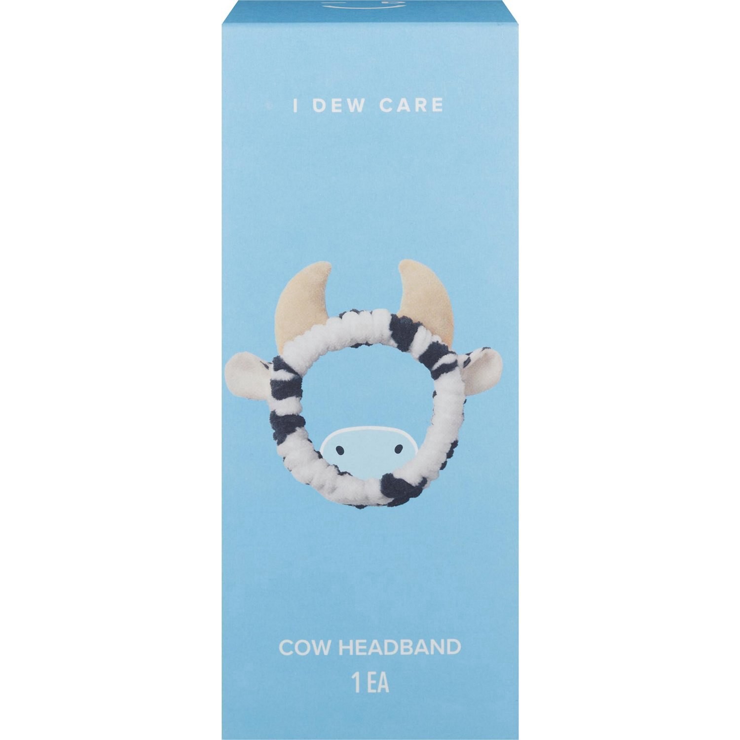 slide 1 of 3, I Dew Care Cow Headband 1 ea, 1 ct