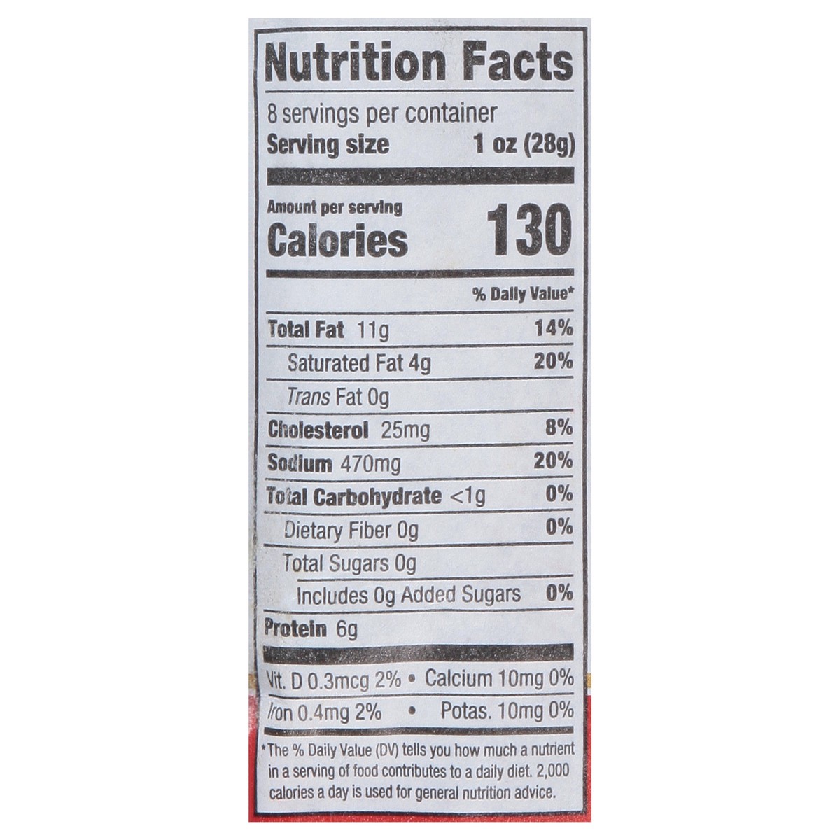 slide 10 of 14, Peppered Salame Chub, 8 oz