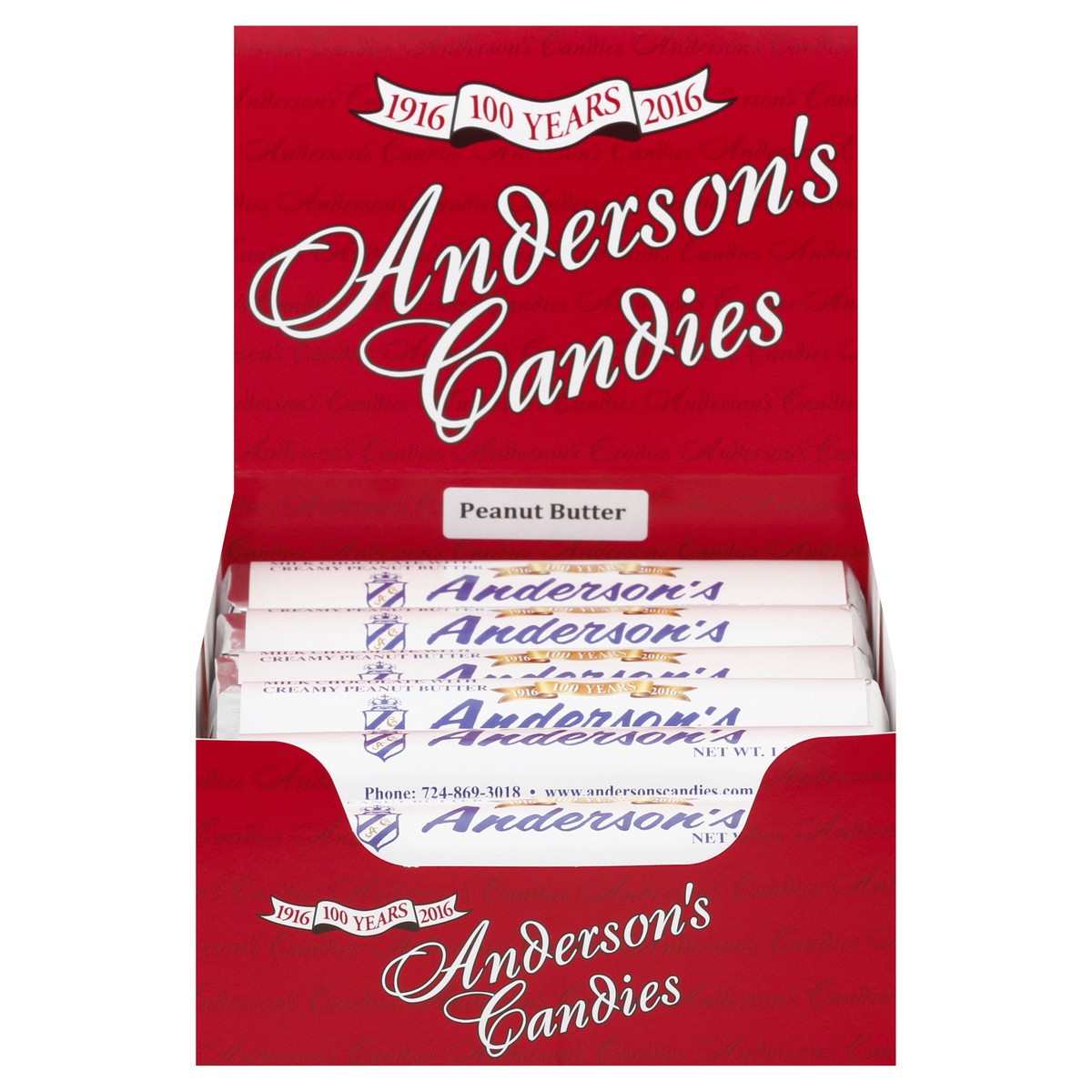 slide 1 of 12, Anderson's Candies Milk Chocolate 1 ea, 1 ea