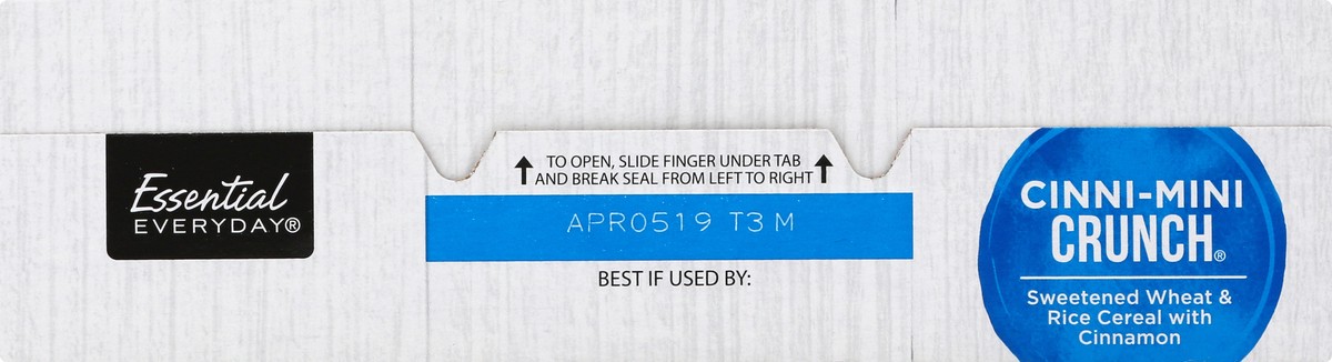 slide 3 of 8, Essential Everyday Cinna Mini Crunch Cereal, 12.8 oz