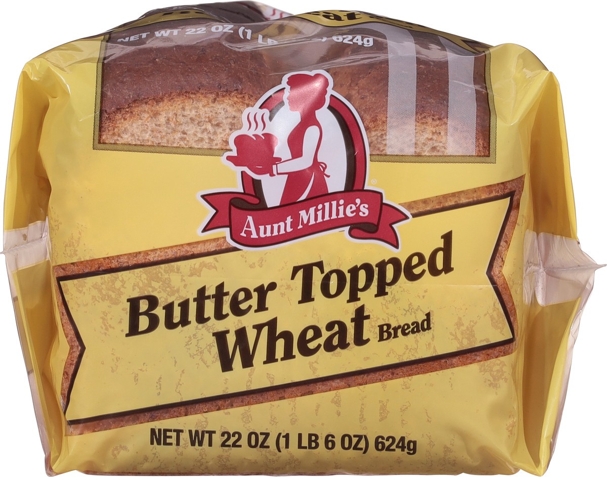 slide 7 of 9, Aunt Millie's Butter Top Wheat Bread, 22 oz