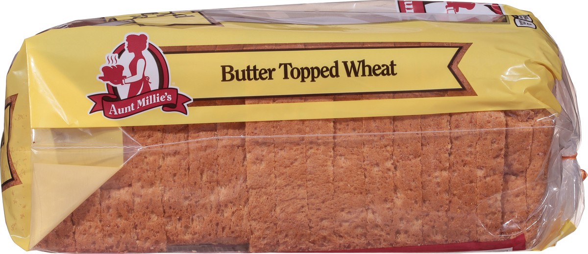 slide 9 of 9, Aunt Millie's Butter Top Wheat Bread, 22 oz