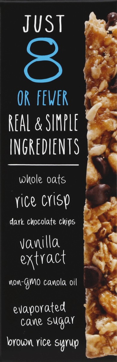 slide 3 of 4, Junkless Chocolate Chip Chewy Granola Bars, 6 ct