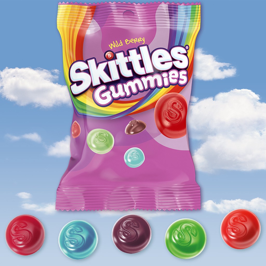 slide 8 of 8, SKITTLES Wild Berry Gummy Candy, 5.8 oz Bag, 5.8 oz