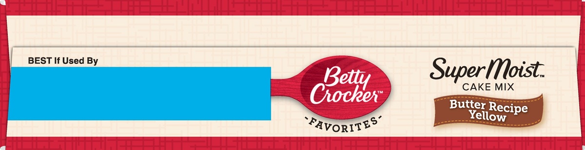 slide 6 of 10, Betty Crocker SuperMoist Cake Mix-Butter Recipe Yellow, 15.25 oz