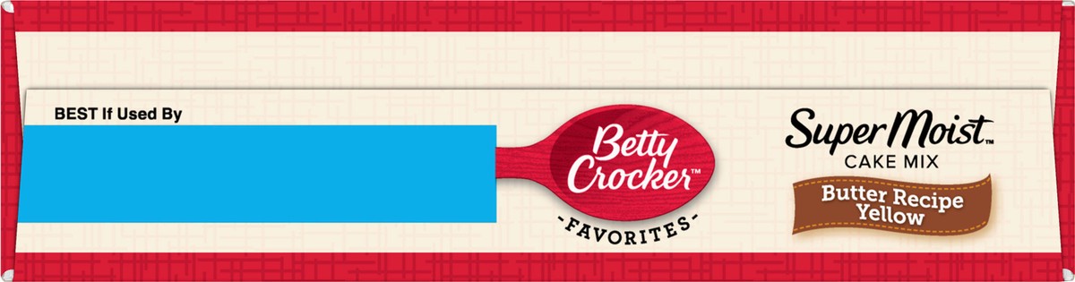 slide 6 of 12, Betty Crocker Super Moist Butter Recipe Yellow Cake Mix 15.25 oz, 15.25 oz