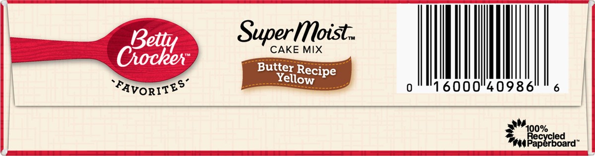 slide 9 of 12, Betty Crocker Super Moist Butter Recipe Yellow Cake Mix 15.25 oz, 15.25 oz