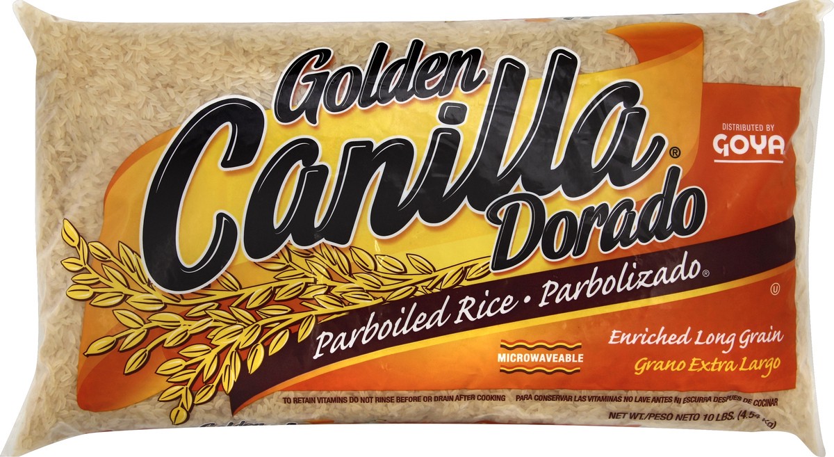 slide 1 of 5, Canilla Parboiled Rice 10 lb, 10 lb