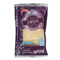 Weis Quality Swiss Sliced Cheese