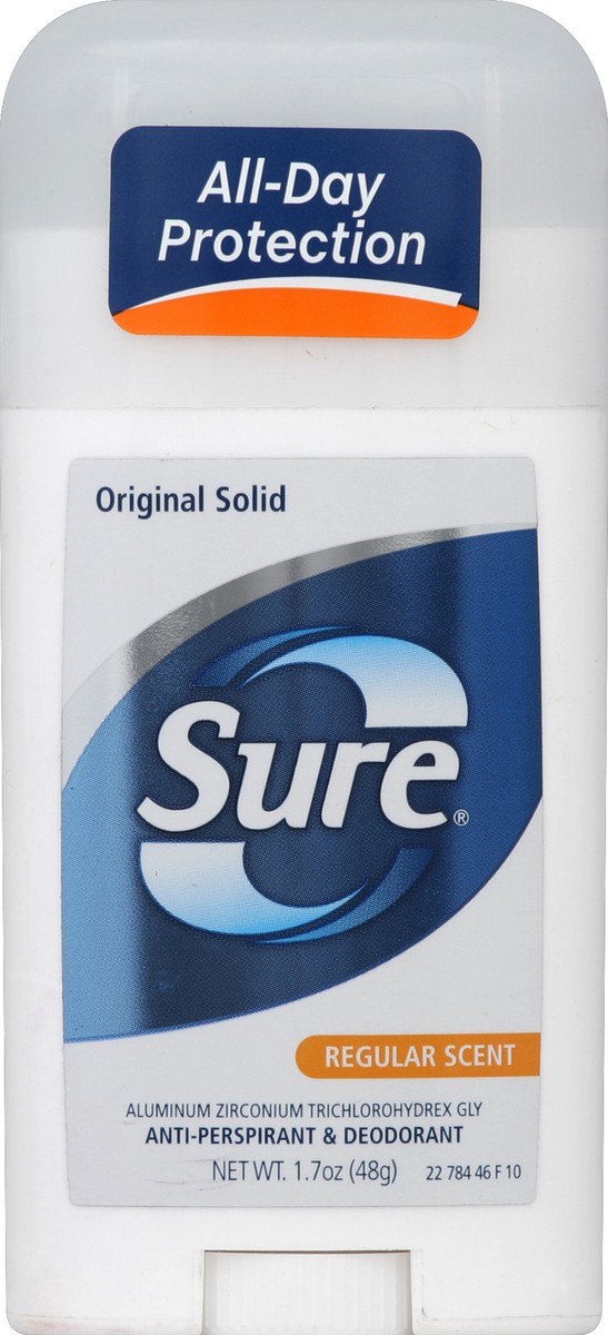 slide 1 of 3, Sure Wide Solid Deodorant, 1.7 oz