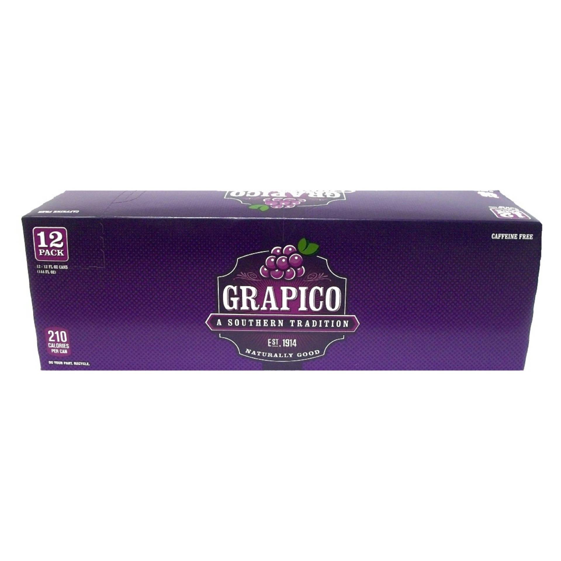 slide 1 of 1, Grapico Grape Soda - 12 ct; 12 fl oz, 12 ct; 12 fl oz