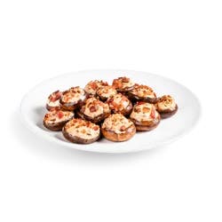 Cheddar Bacon-Stuffed Mushrooms