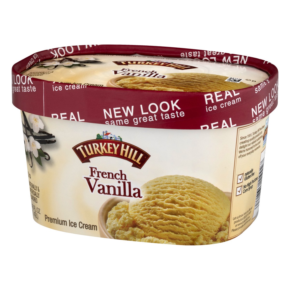 Turkey Hill French Vanilla Original Recipe Premium Ice Cream 48 Fl Oz