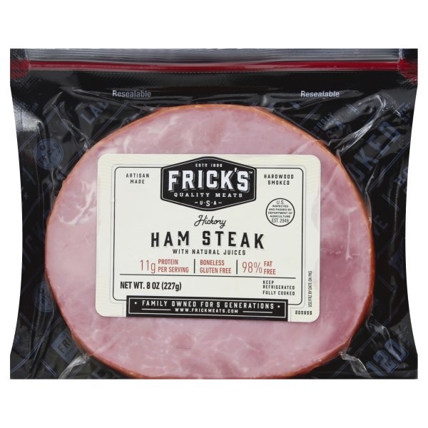 slide 1 of 1, Frick's Fricks Smoked Ham Sliced, 8 oz