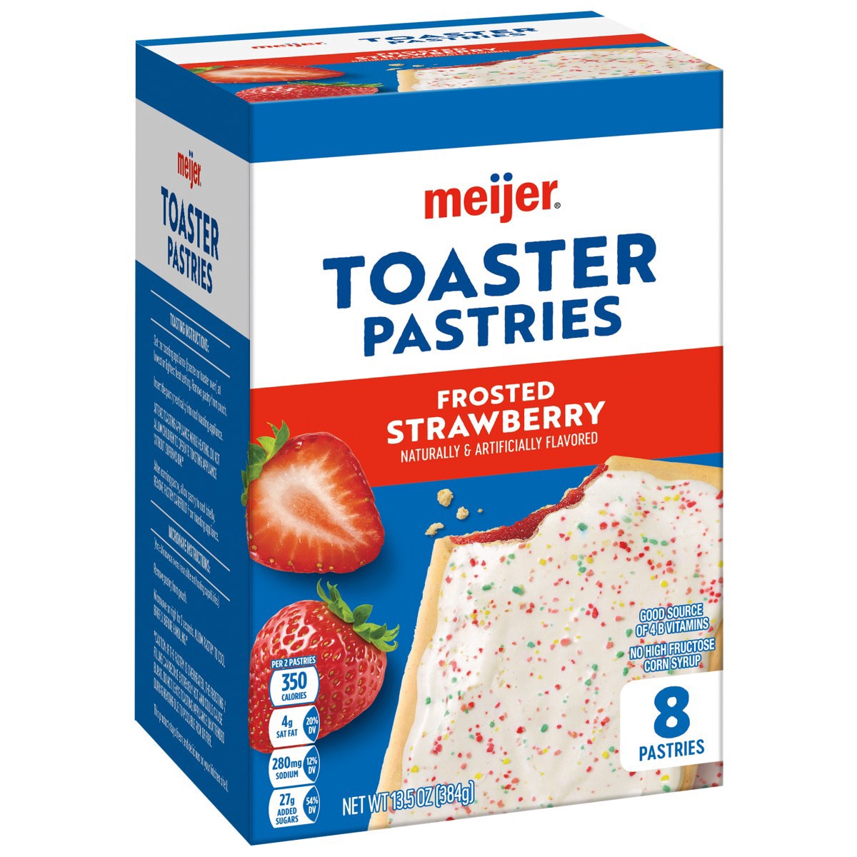 slide 5 of 29, Meijer Frosted Strawberry Pastry Treat, 14.27 oz