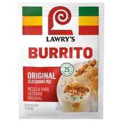 Lawry's Burrito Seasoning Mix, 1.5 oz
