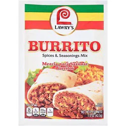Lawry's Burrito Seasoning Mix, 1.5 oz